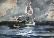 Winslow Homer, Sloop Nassau (mk44)
